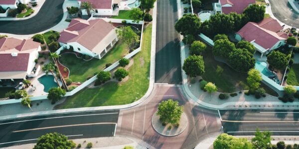 Photo real estate market